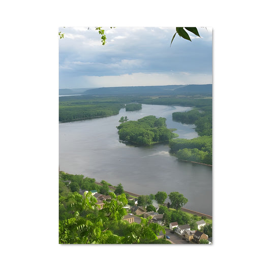 Poster Rivière Envoûtante