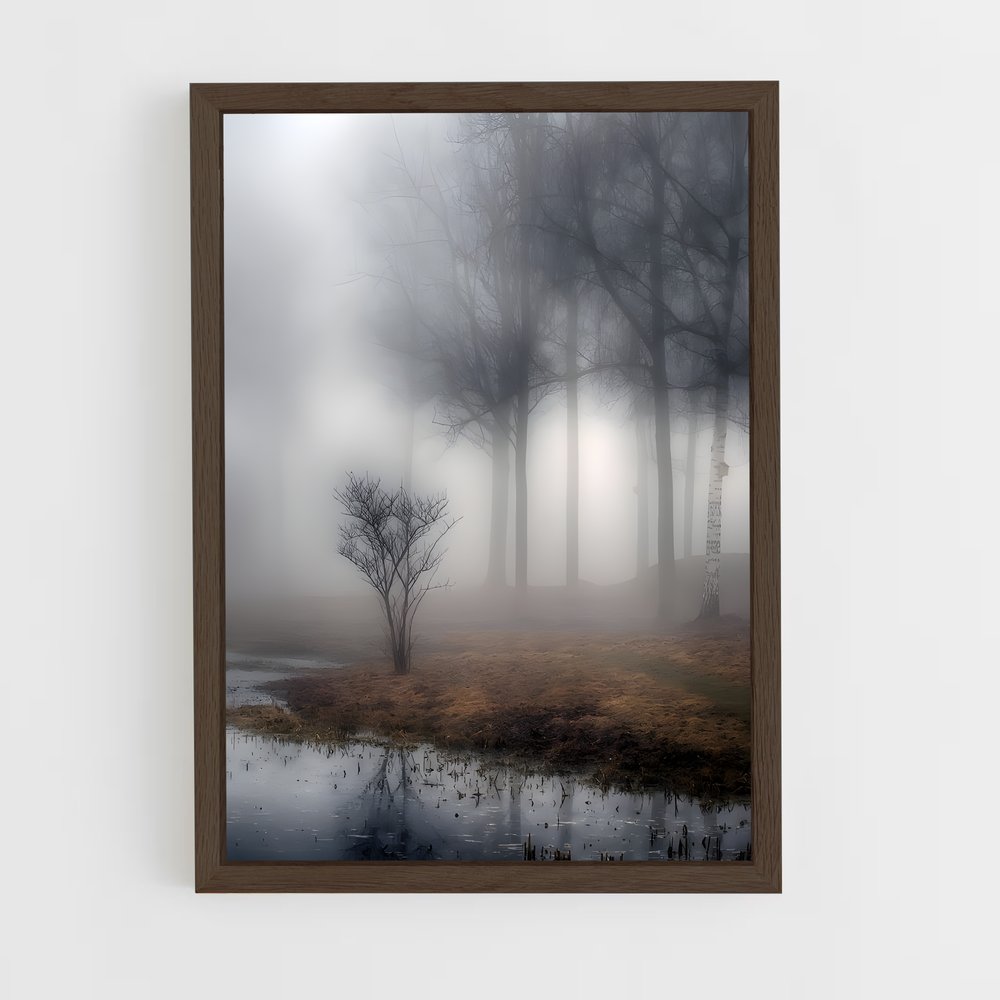 ap-mist-8 cadre Bois foncé