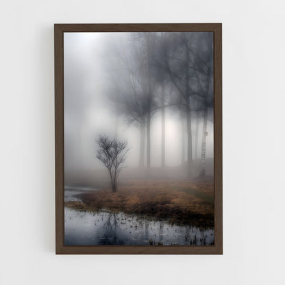 ap-mist-8 cadre Bois foncé
