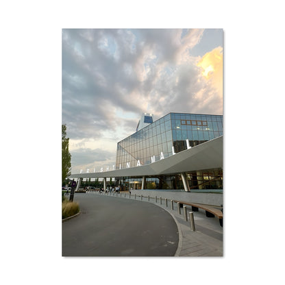 Poster Crépuscule au Centre