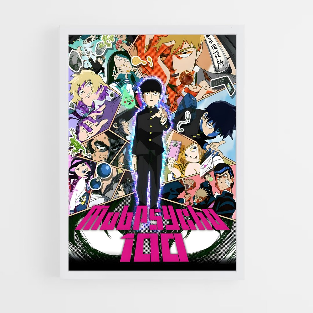 ap-mob psycho 100-1 cadre Blanc