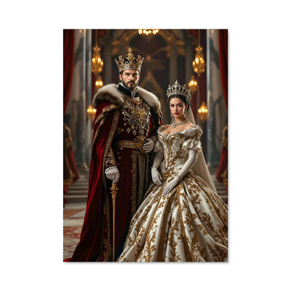 Poster Couronne et Reine