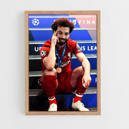 ap-mohamed salah-16 cadre Bois clair