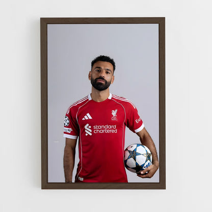ap-mohamed salah-4 cadre Bois foncé