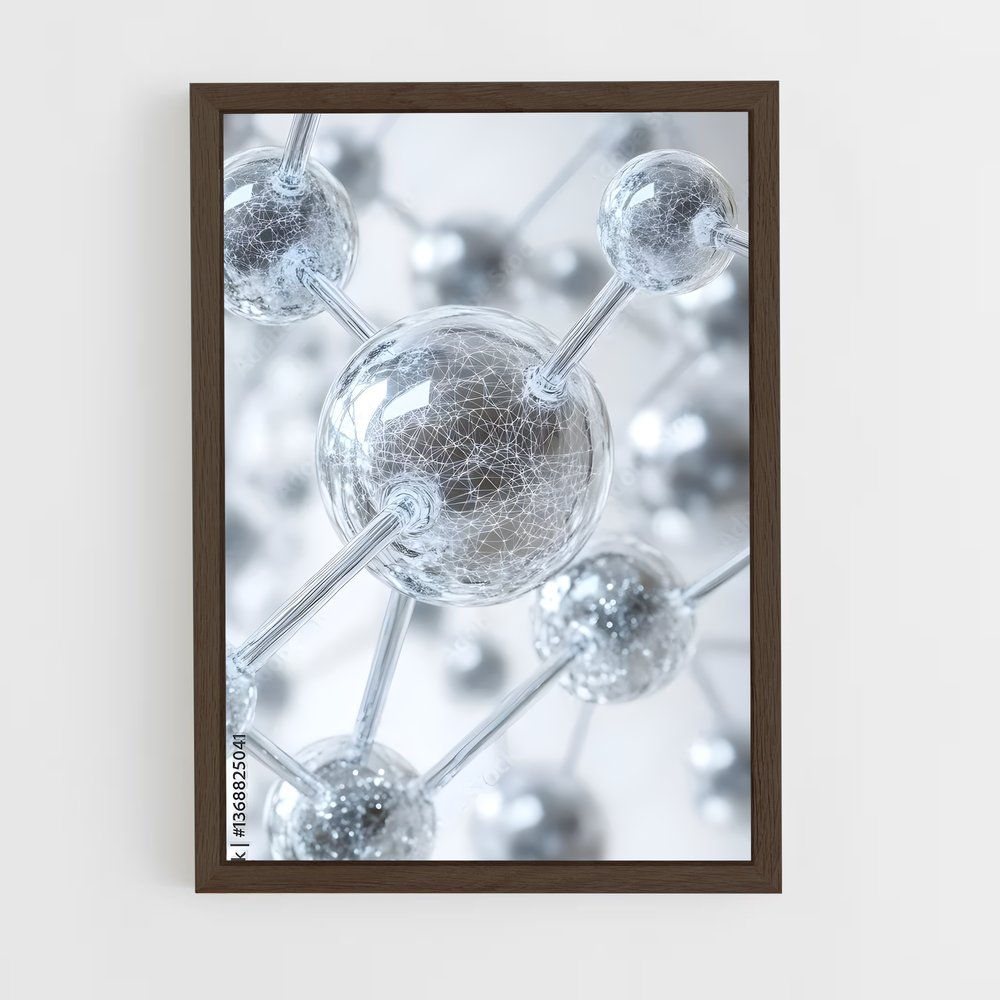 ap-molecular structures-5 cadre Bois foncé