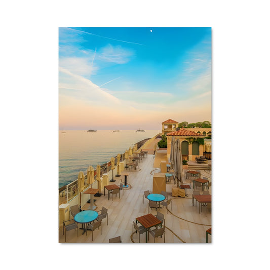 Poster Terrasse de Monaco