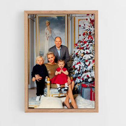 ap-monaco royal family-6 cadre Bois clair