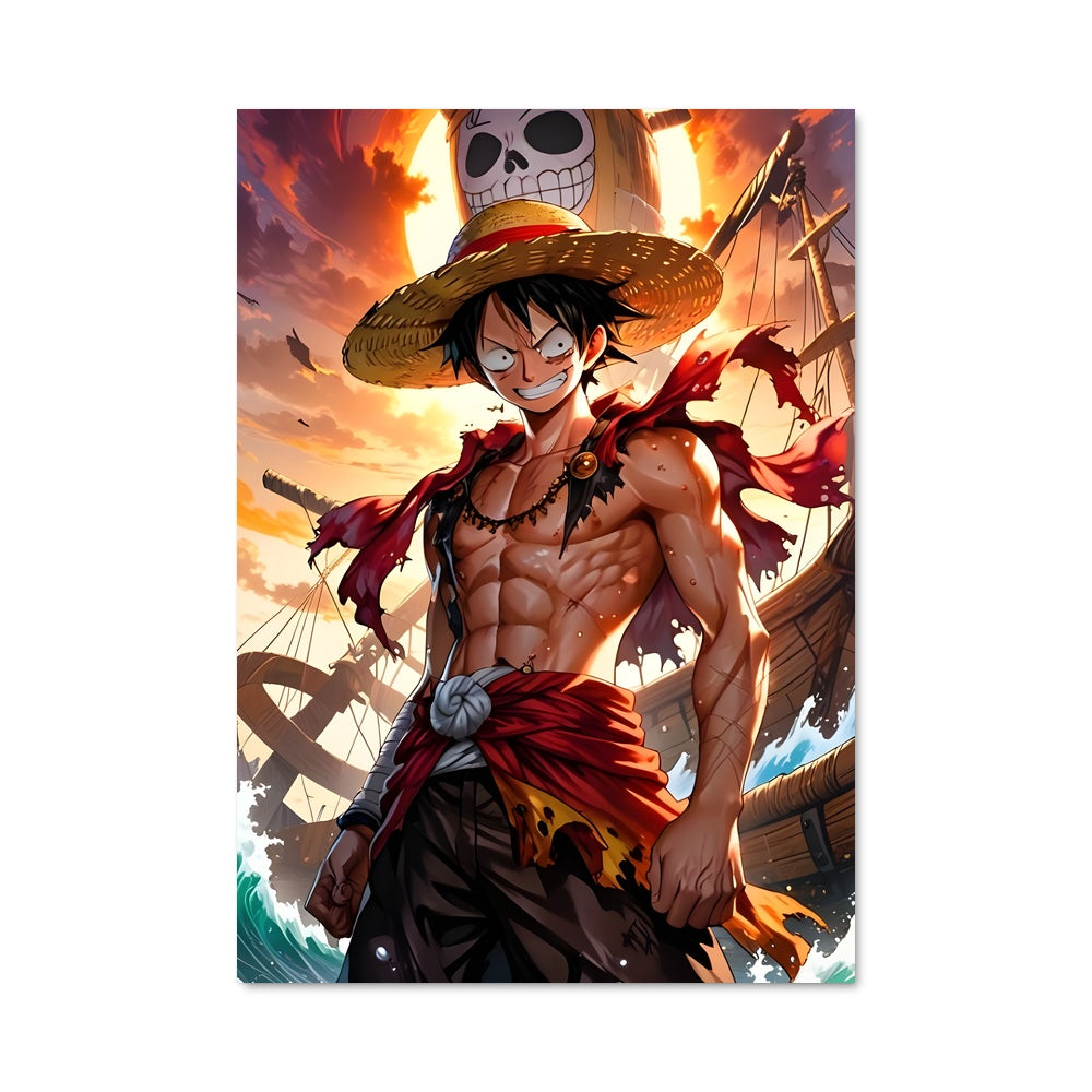 Poster Luffy le Pirate