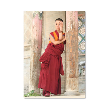 Poster Zen Monk
