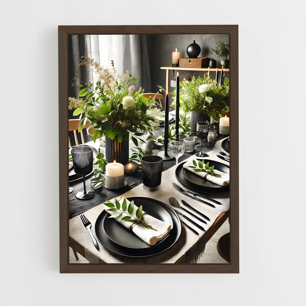 ap-monochrome-14 cadre Bois foncé