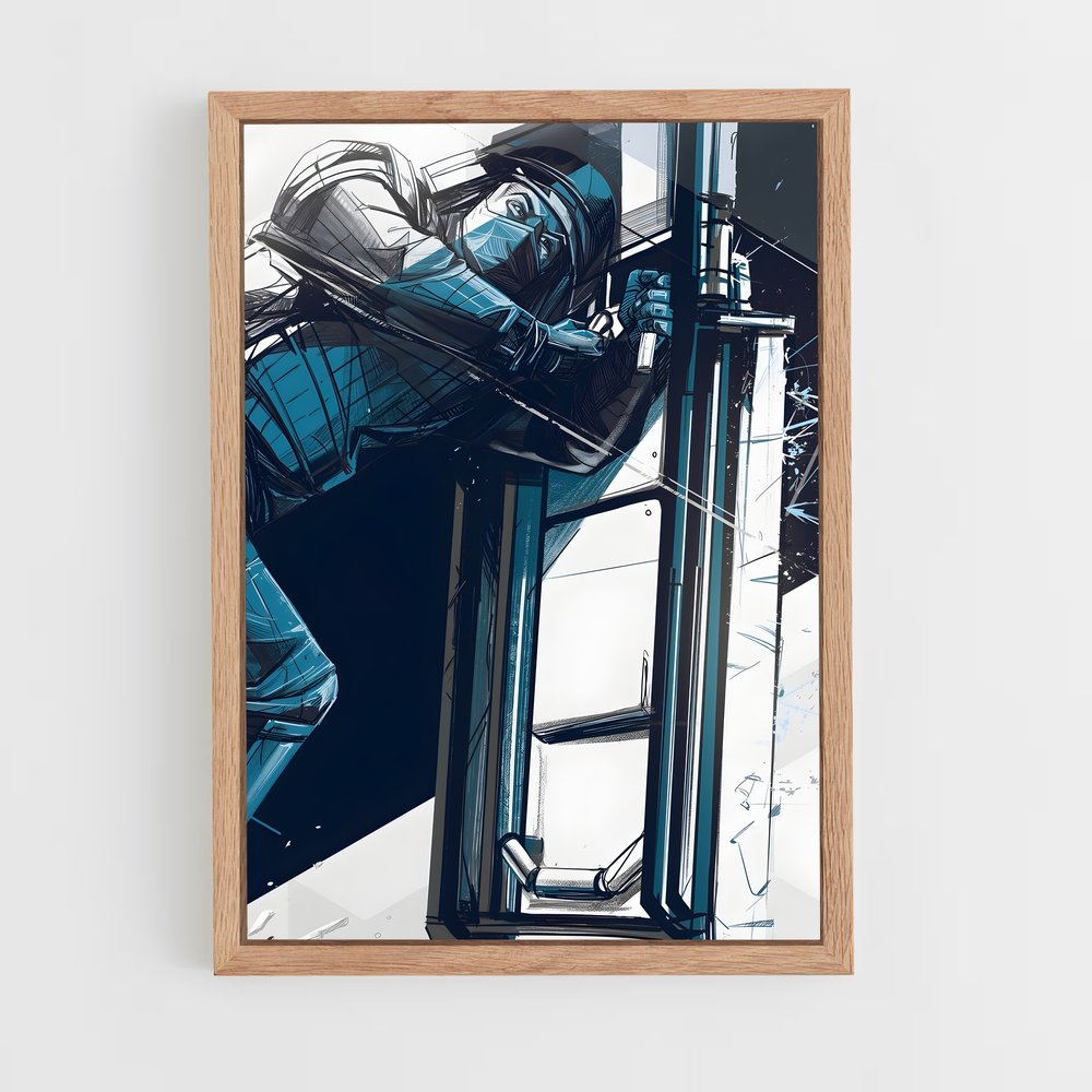 ap-montagne r6-3 cadre Bois clair