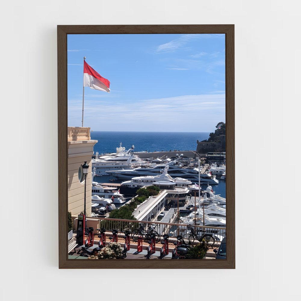 ap-monte carlo-12 cadre Bois foncé