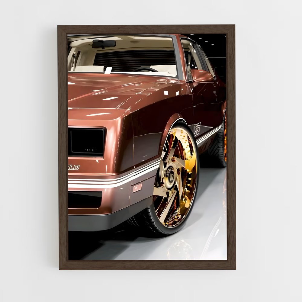 ap-monte carlo ss-1 cadre Bois foncé