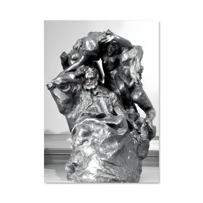 Poster Monument to victor hugo rodin 20072