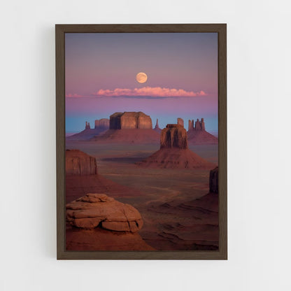 ap-monument valley-2 cadre Bois foncé