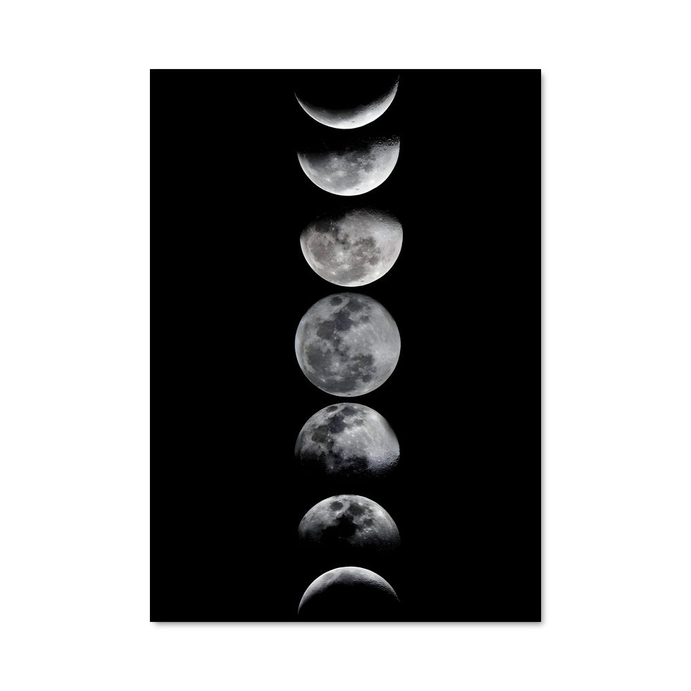 Poster Phases Lunaires