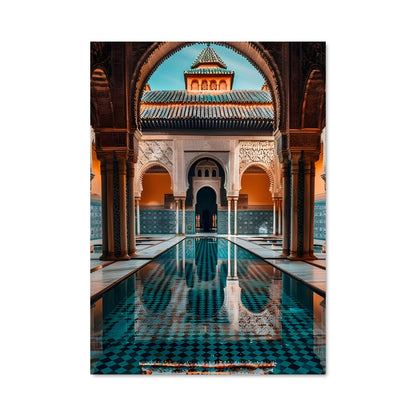 Poster Oasis Andalouse