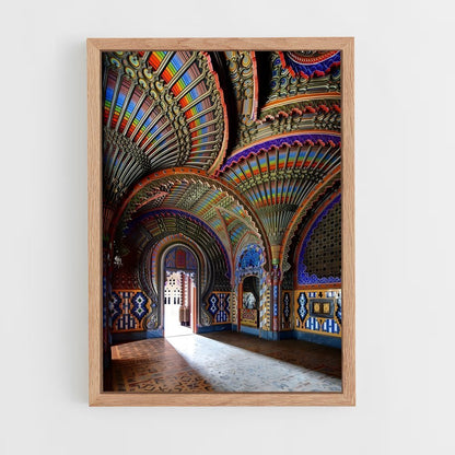 ap-moorish architecture-10 cadre Bois clair