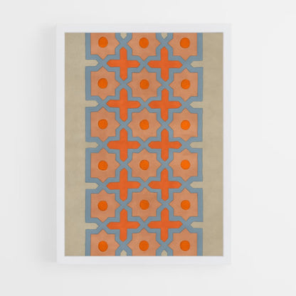 ap-moorish patterns-2 cadre Blanc