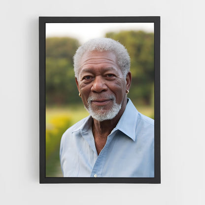 ap-morgan freeman-4 cadre Noir