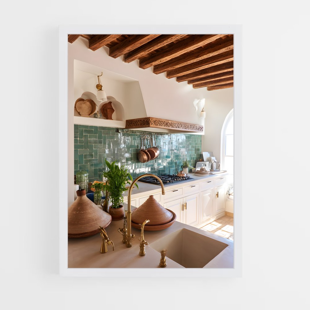ap-moroccan-13 cadre Blanc