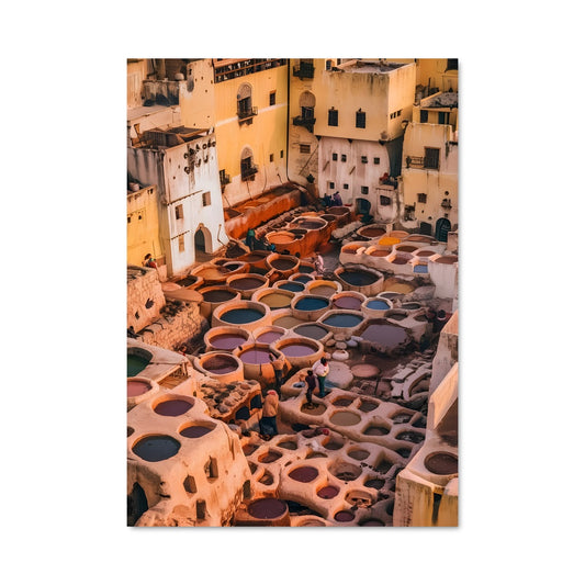 Poster Les Toits de Fès