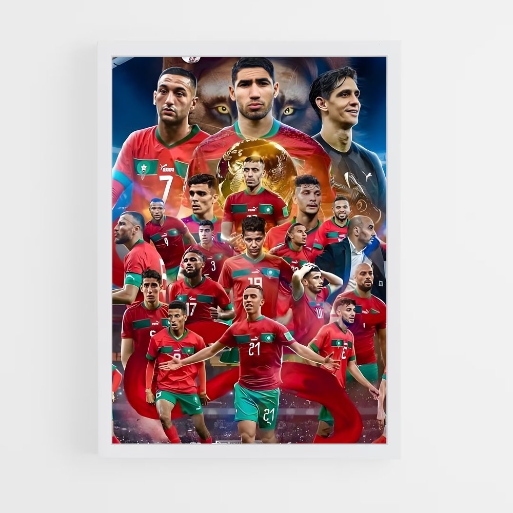 ap-morocco national football team-3 cadre Blanc