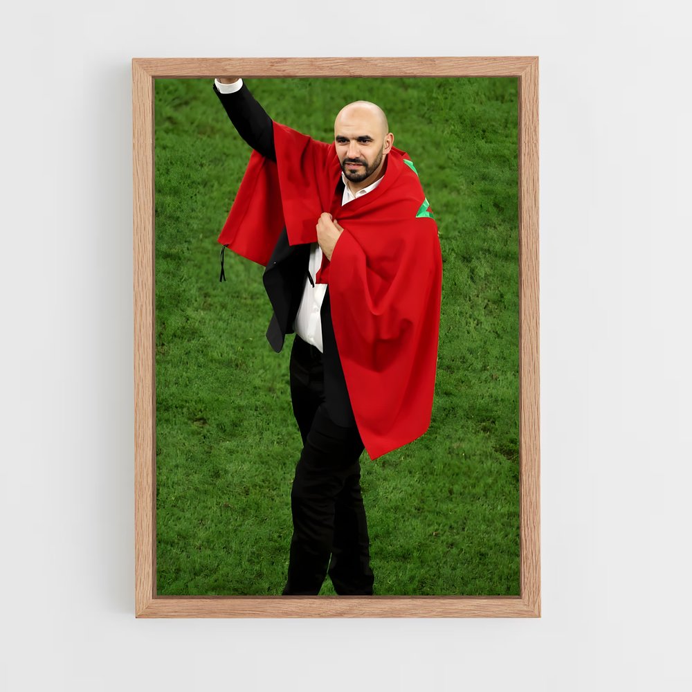 ap-morocco national football team-4 cadre Bois clair