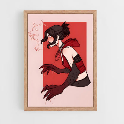 ap-morrigan dragon age-8 cadre Bois clair