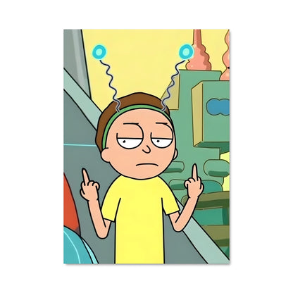 Poster Morty le Malin