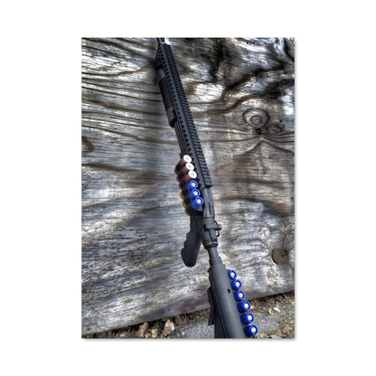 Poster Blue Eyes on the Mossberg