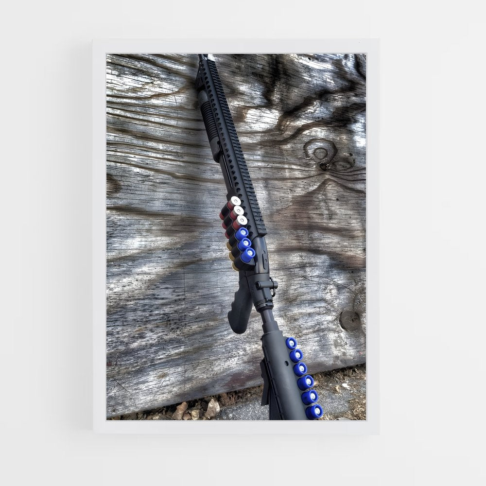 ap-mossberg 500-4 cadre Blanc