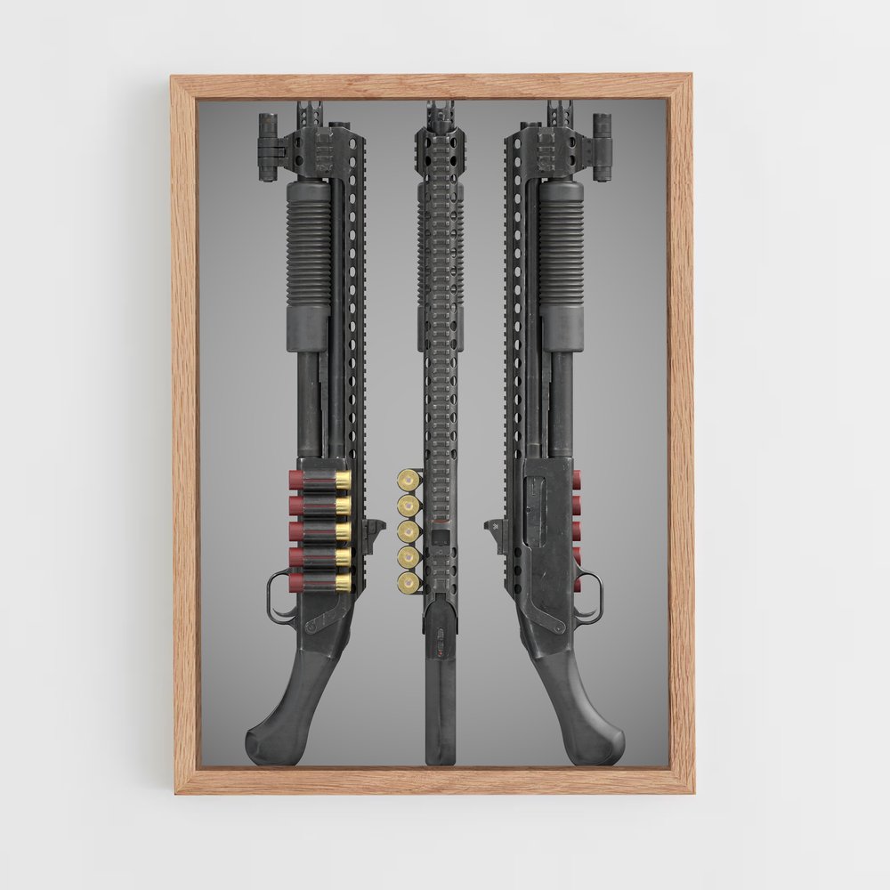 ap-mossberg 500-5 cadre Bois clair