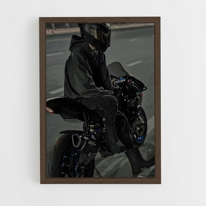ap-moto-3 cadre Bois foncé