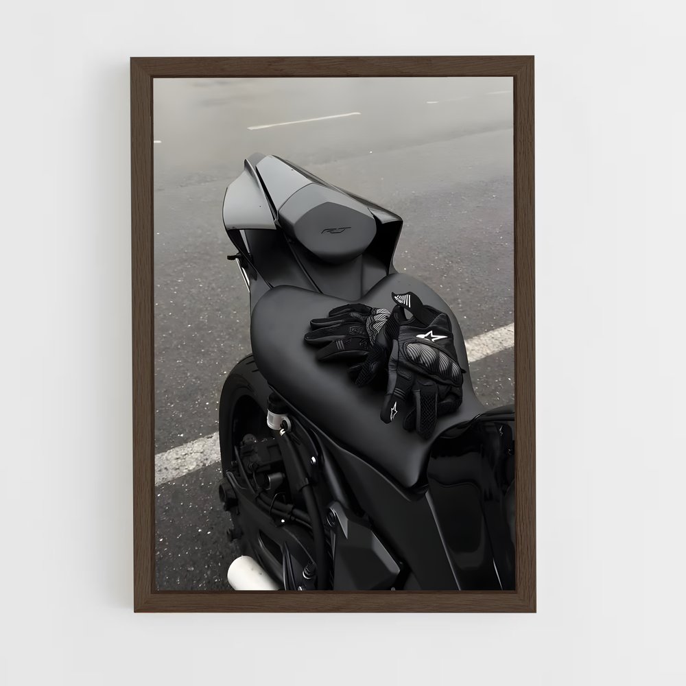 ap-moto-4 cadre Bois foncé