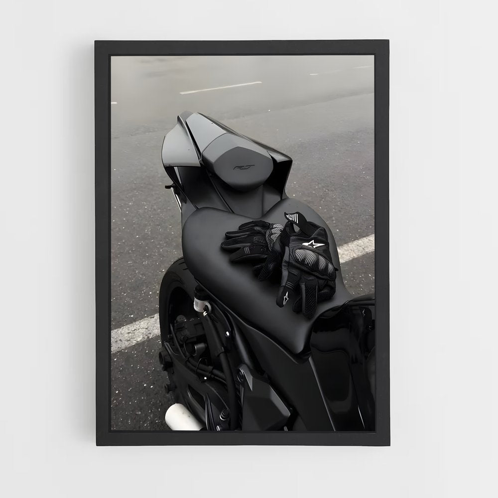 ap-moto-4 cadre Noir