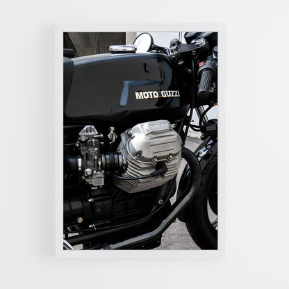 ap-moto guzzi-11 cadre Blanc