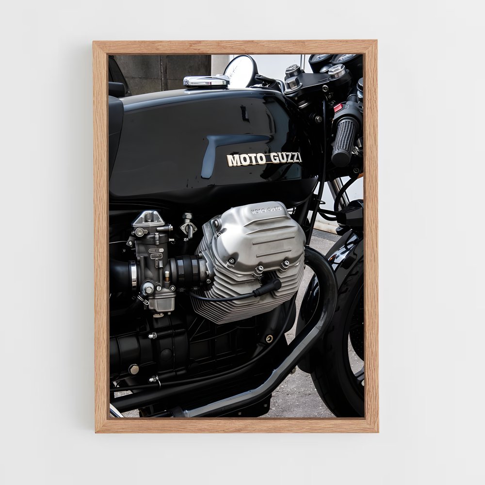 ap-moto guzzi-11 cadre Bois clair