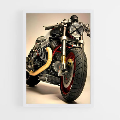 ap-moto guzzi-6 cadre Blanc