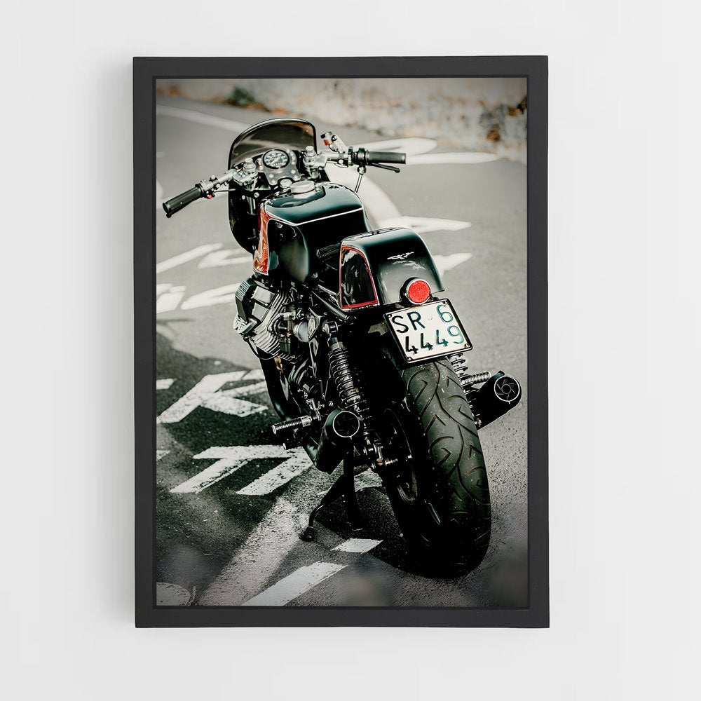ap-moto guzzi-8 cadre Noir