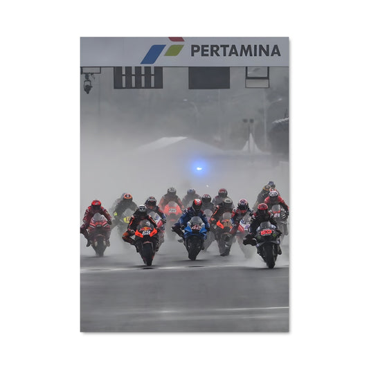 Poster Course Pluvieuse