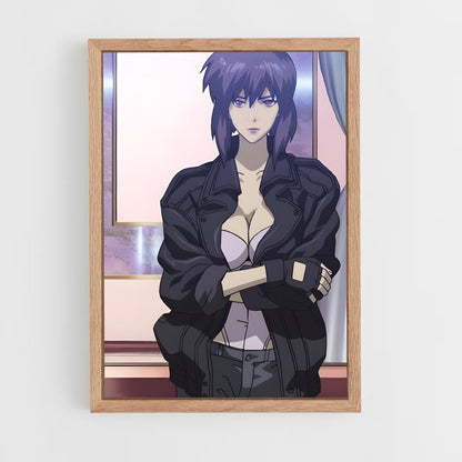 ap-motoko kusanagi-16 cadre Bois clair