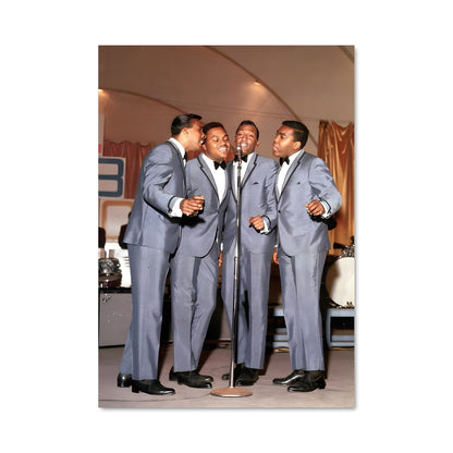 Poster The Temptations à Motown
