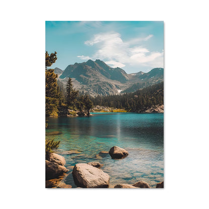 Poster Lac des Échos
