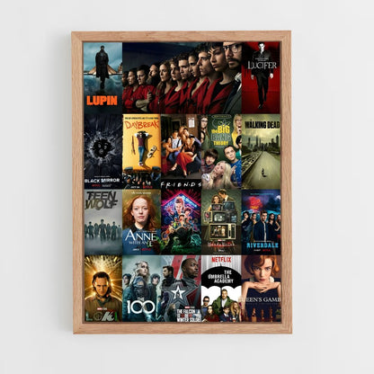ap-movie genres-1 cadre Bois clair