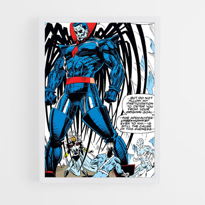 ap-mr sinister-8 cadre Blanc