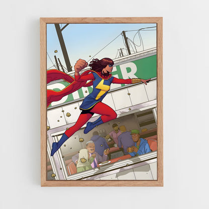 ap-ms marvel-10 cadre Bois clair