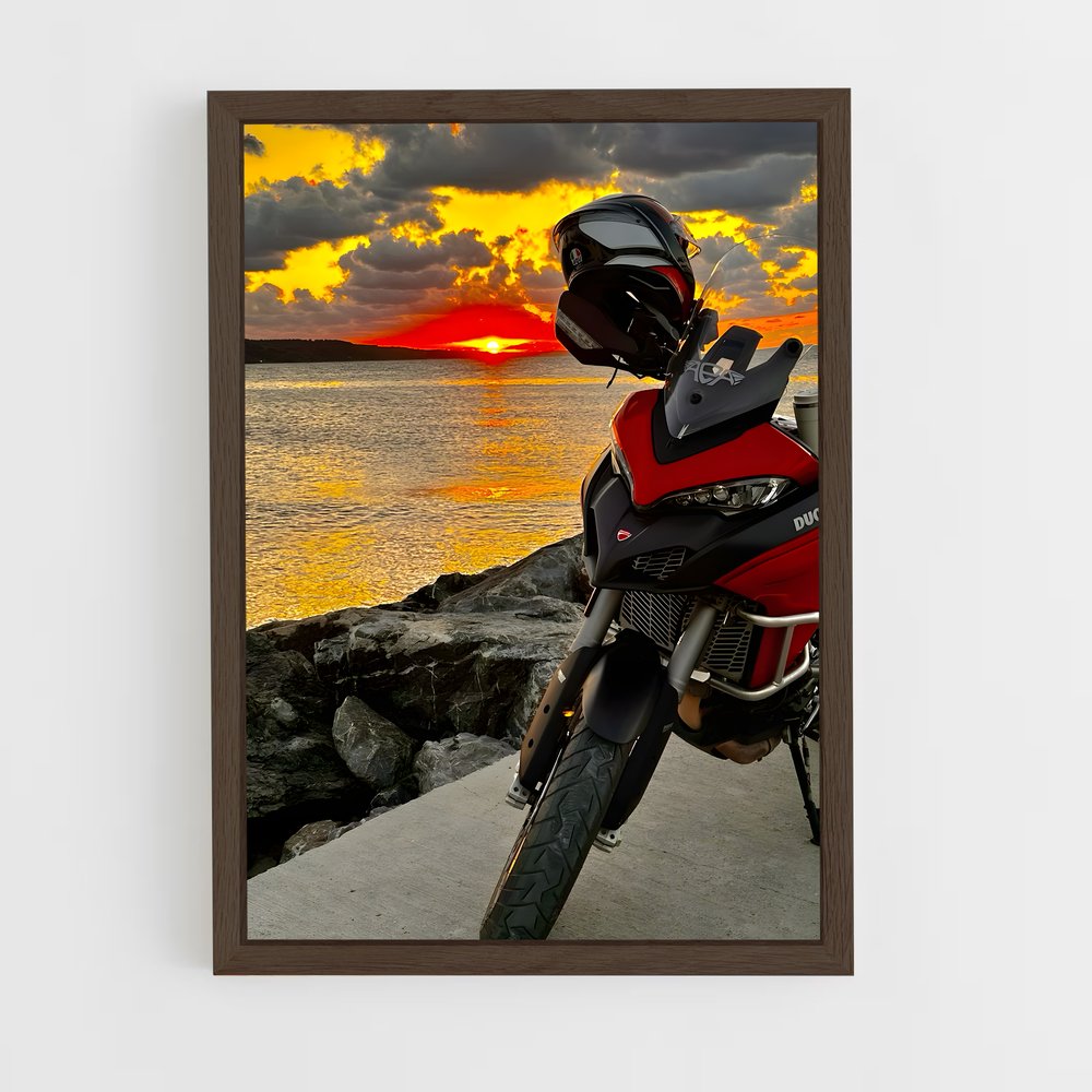 ap-multistrada 950-1 cadre Bois foncé