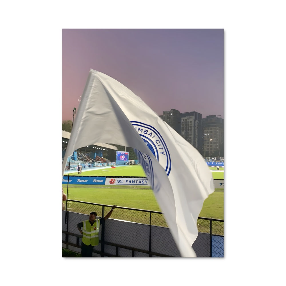 Poster Drapeau de Mumbai