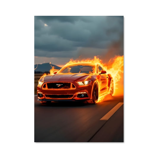 Poster Mustang Inferno